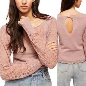 NWT Free People Crystallized Sweater